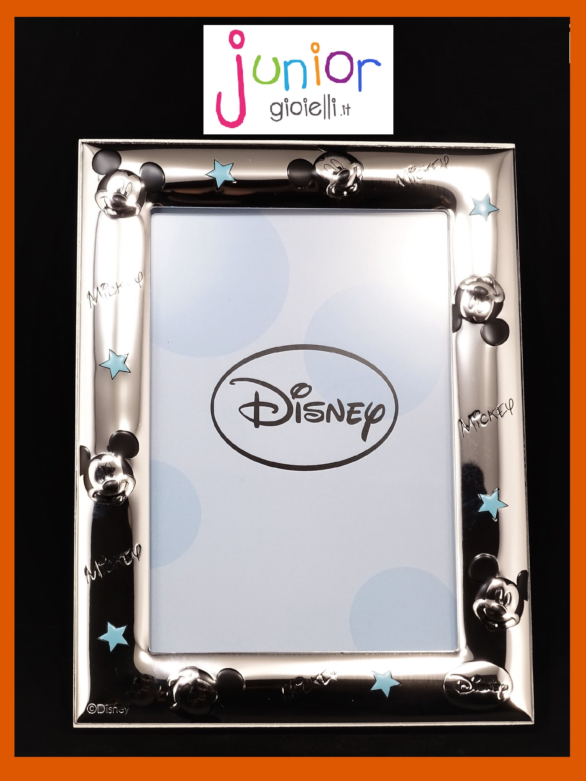 Cornice Disney Topolino Azzurra