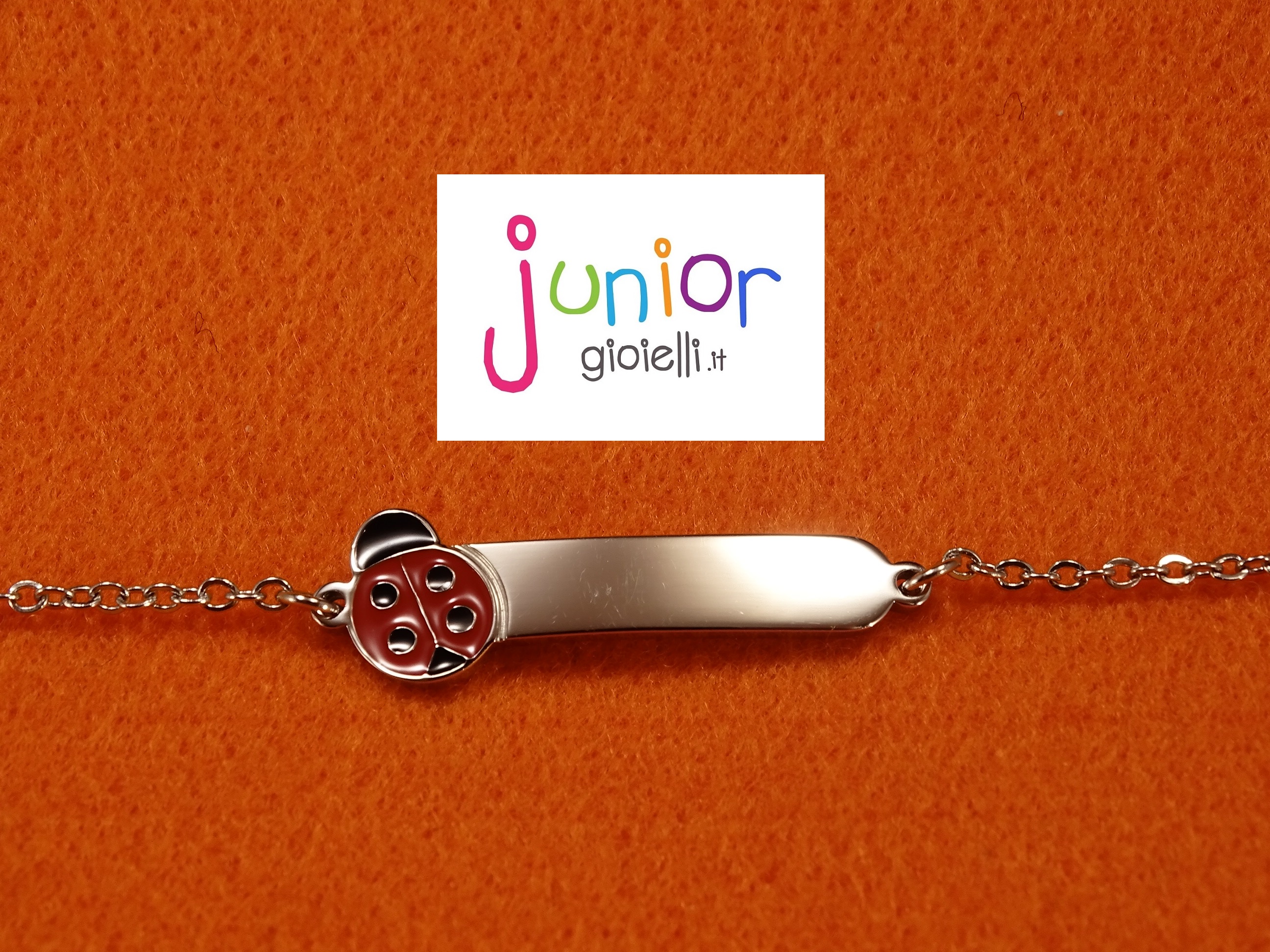 DSC07215 Bracciale COCCINELLA con Piastra - Junior Gioielli Torino