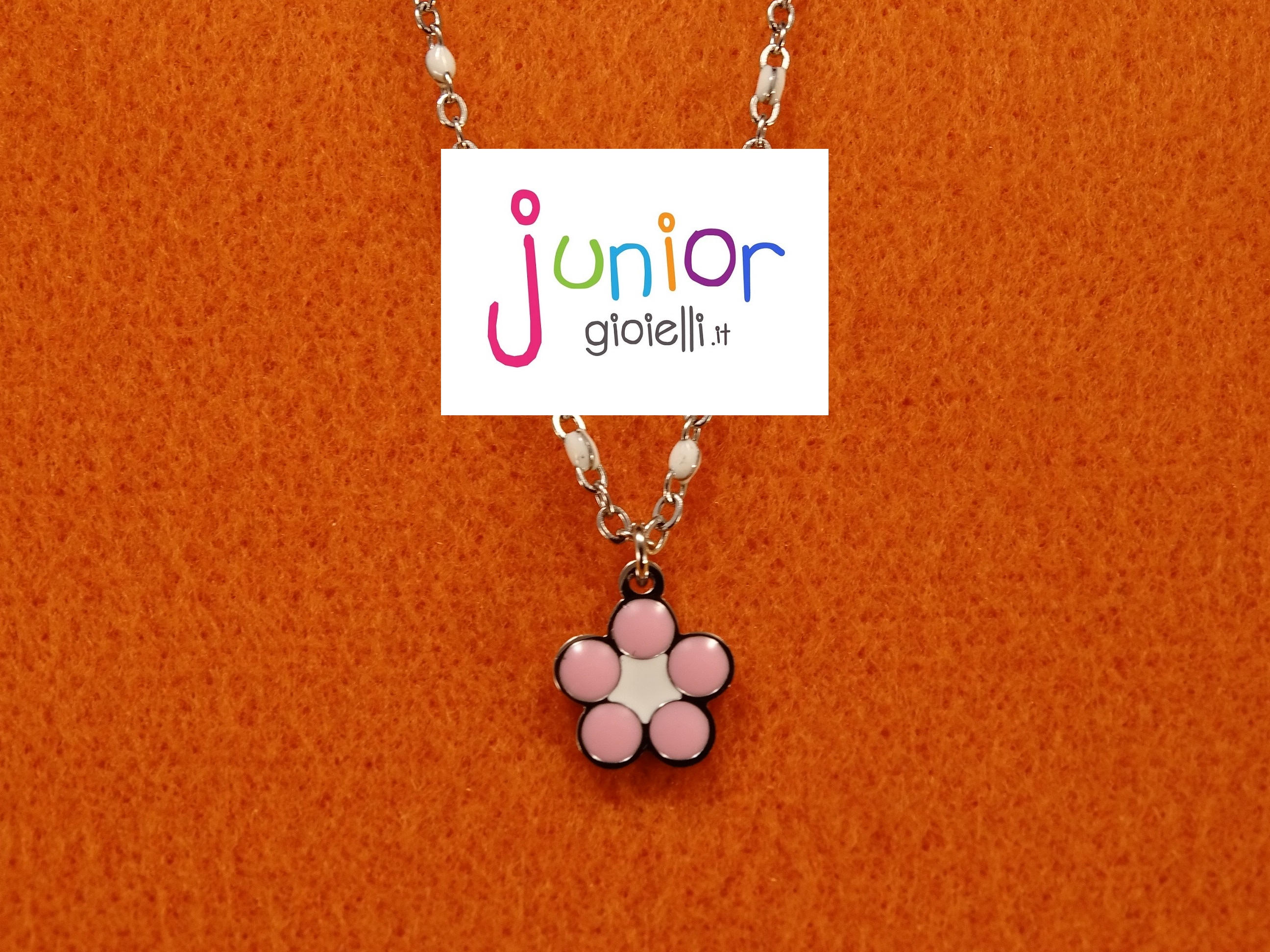 DSC07233 Collana Bambina Fiore Junior Gioielli