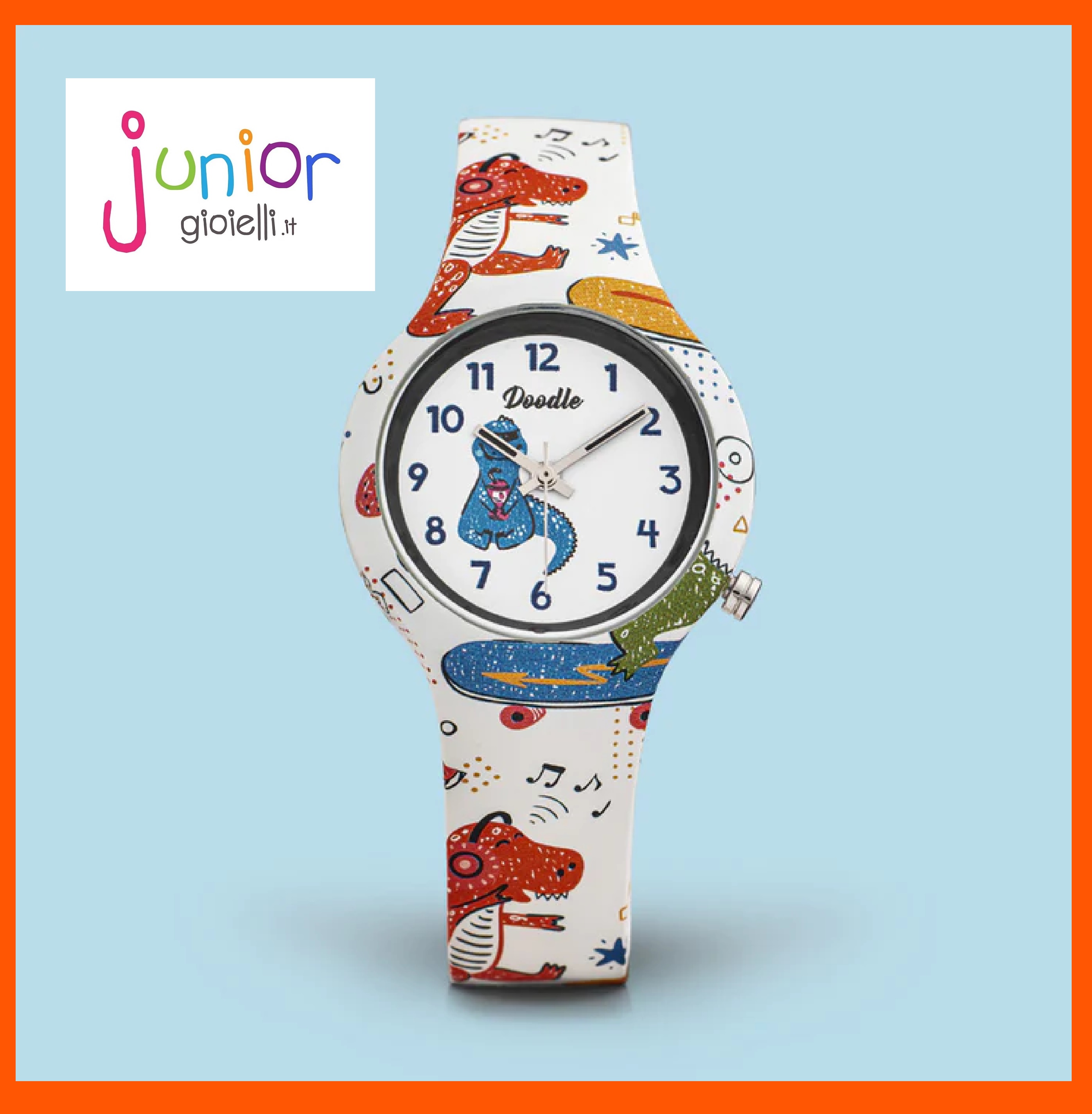 Orologio Bambino - Dinosauri - Junior Gioielli Torino Orologio Bambino - Dinosauri - Junior Gioielli Torino