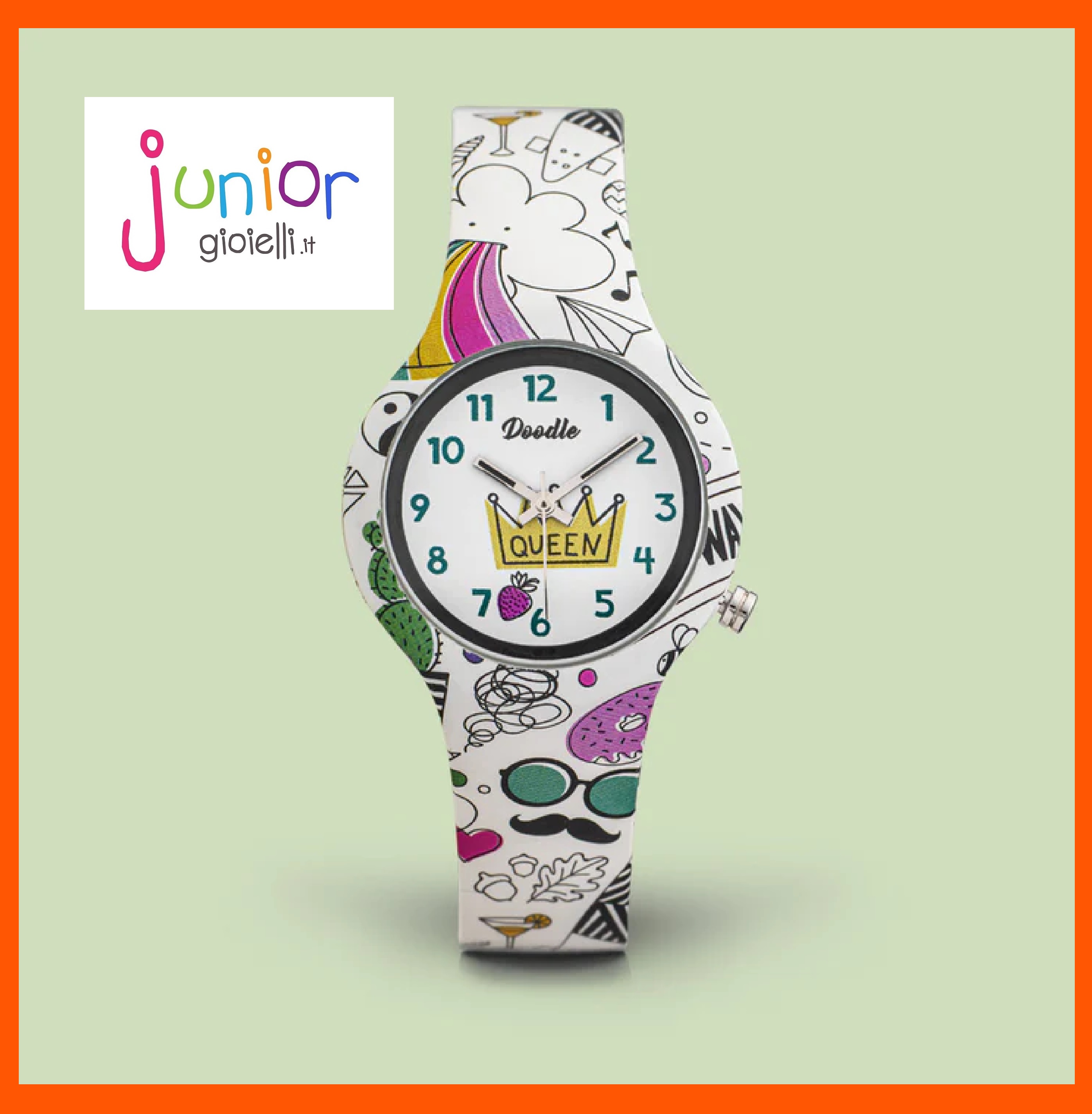7 Orologio Bambina Doodle Corona Junior Gioielli Torino