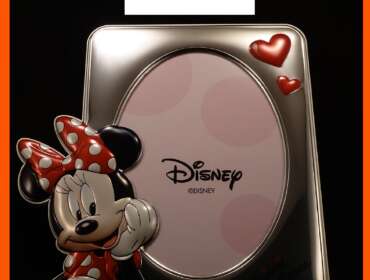 Disney Minnie cornice argento - Junior Gioielli Torino