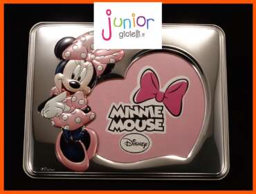 MINNIE Rosa Cornice Argento - Junior Gioielli torino